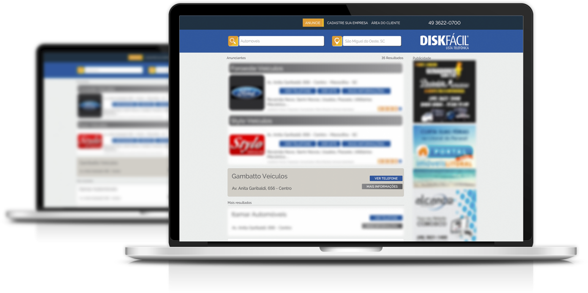 Destaque na Busca - Anunciar - Portal Online - Disk Fácil Listas Telefônicas